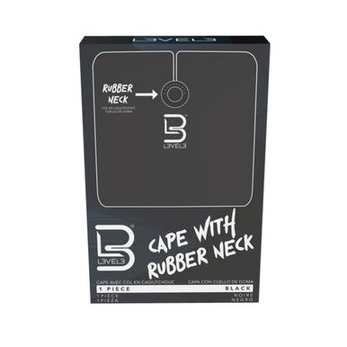 L3VEL3 Professional Rubber Neck Cutting Cape